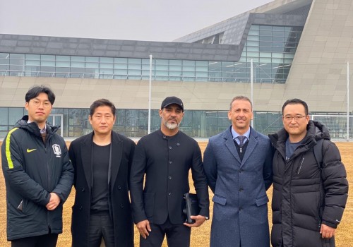 Jeonbuk Academy visit Korea